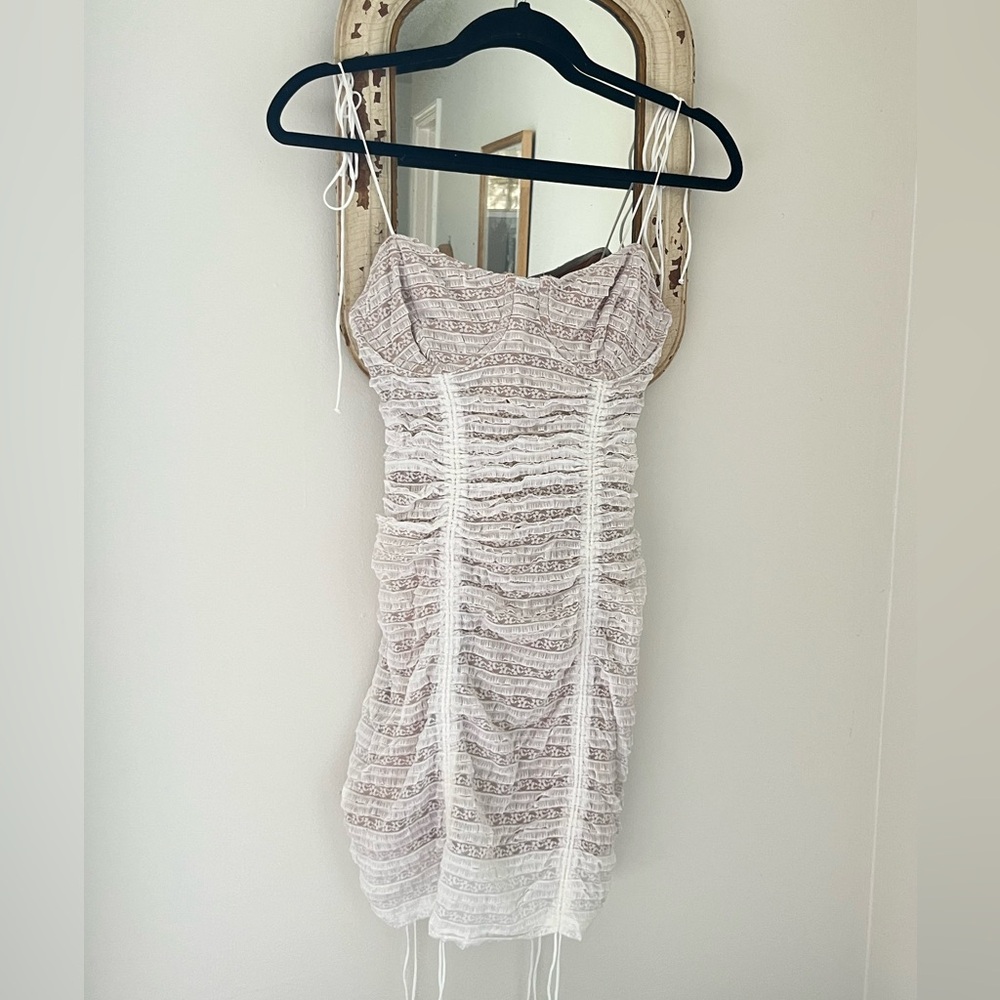 For Love & Lemons Mini Lace Dress